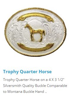 Quarter Horse Buckle