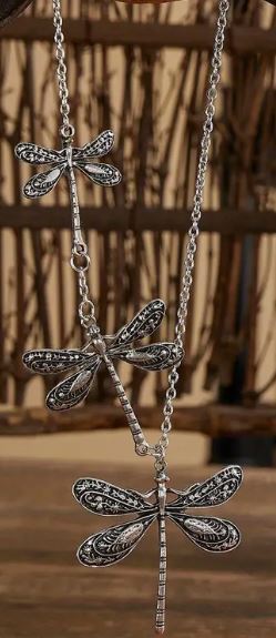 Dragonfly Pendant Necklace